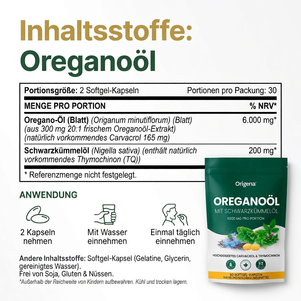 Origena™ - Oreganoöl+